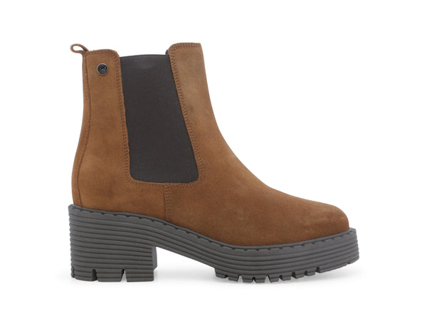 Melluso Donna Tronchetti Casual Tacco Medio Tomaia Camoscio Marrone 018869W-240918